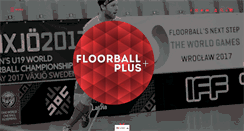 Desktop Screenshot of floorballplus.com